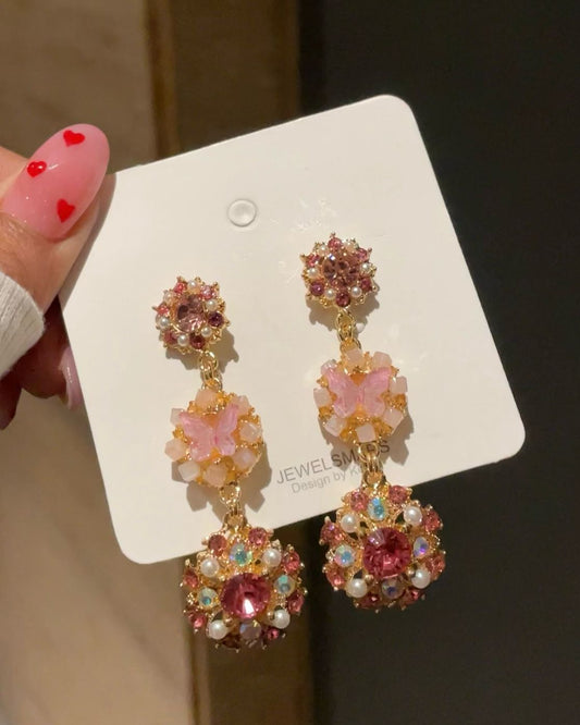Manila Dreamy Earrings- pink