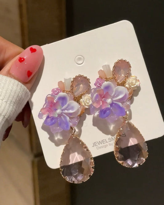 Pink Fantasy Dreamy Earrings