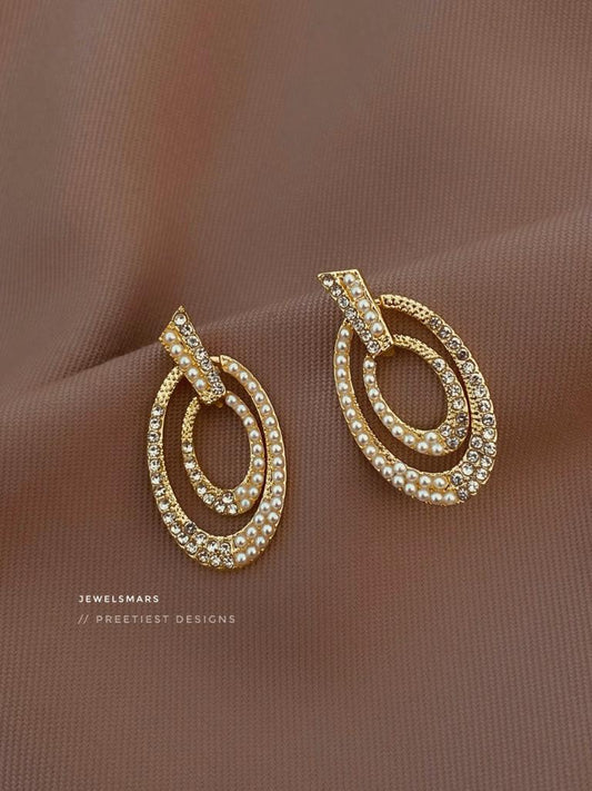 Pure Bliss statement earrings