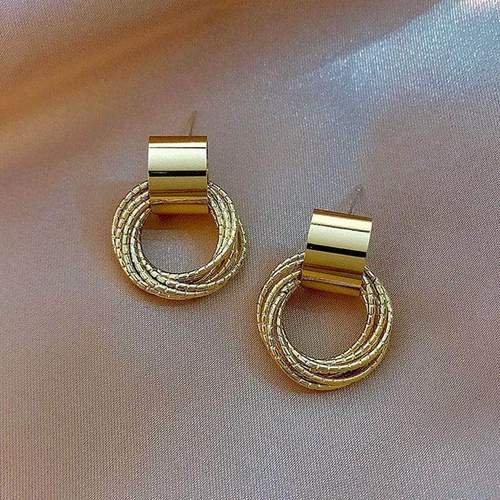 KOREAN STATEMENT EARRINGS