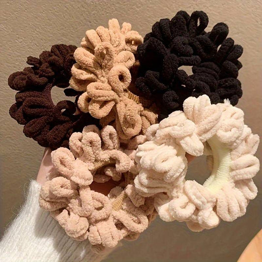 Brownie Plush Scrunchies