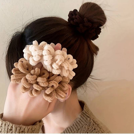 Brownie Plush Scrunchies