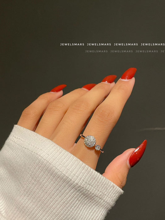 Minimal Double circle Ring