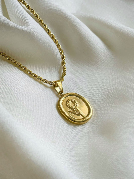 My Sun Flower Necklace