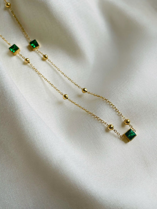 Caroline Necklace - green