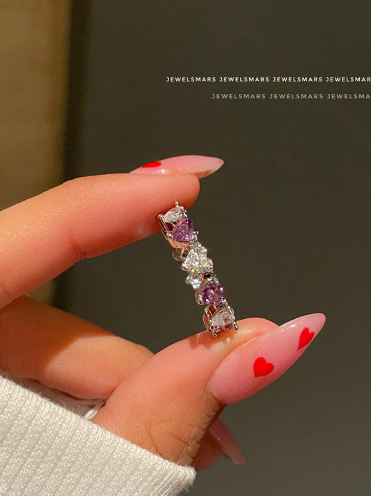 Hearts on my Hand Ring