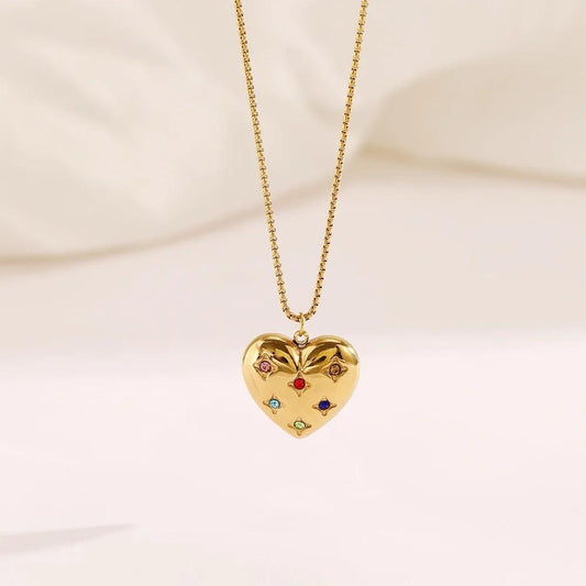 Eternal Love Necklace (18k gold plated)