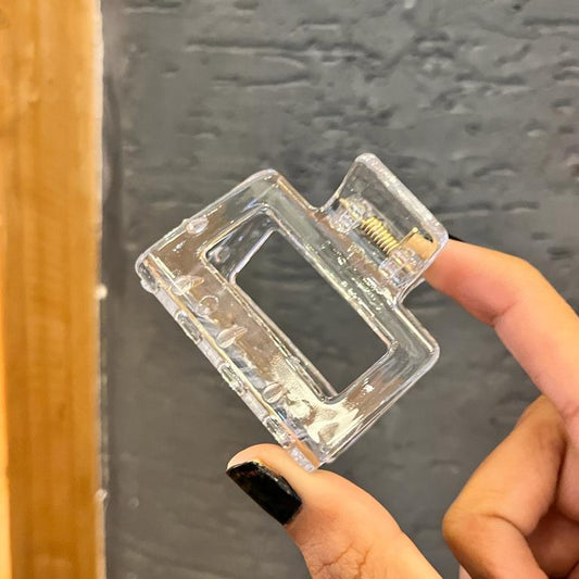 Clear Glossy Claw Clutcher