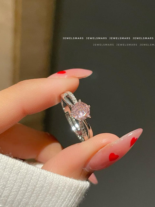 Diana Promise Ring- pink