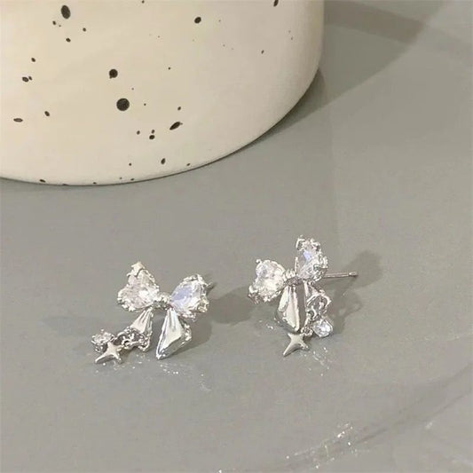 Bow Me Tiny Earrings