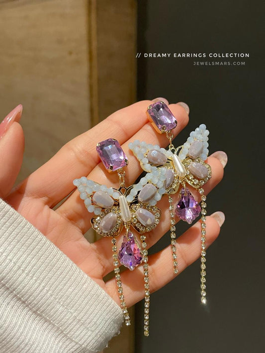 Luxury Dreamy Butterfly Earrings