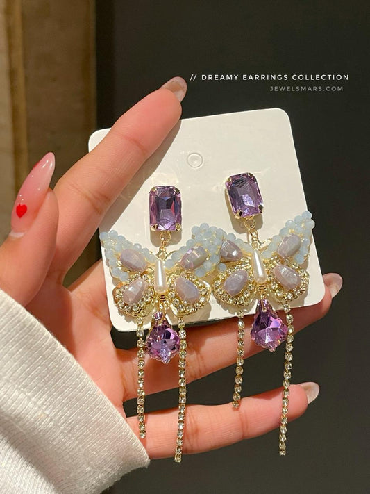 Luxury Dreamy Butterfly Earrings