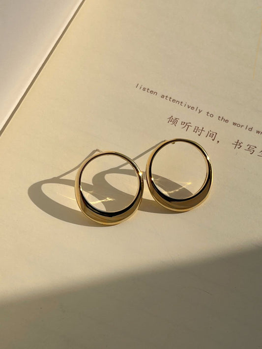 Kate Hollow Statement Earrings