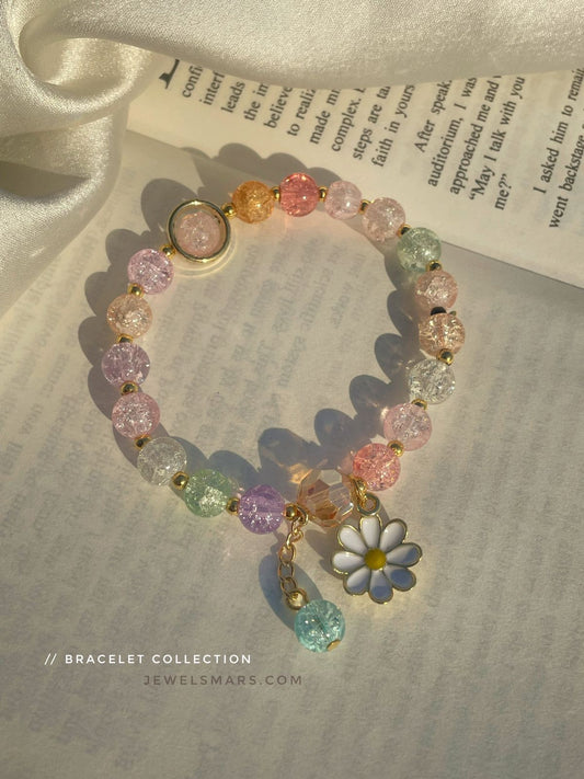 Dreamy Daisy Bracelet- multi
