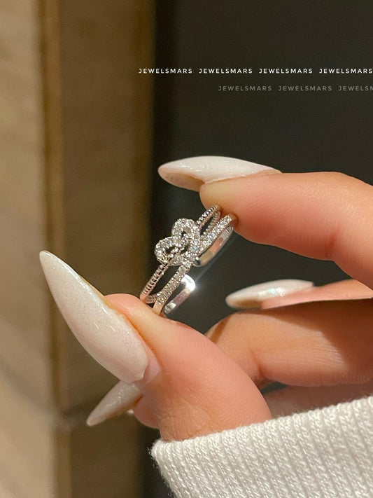 Heart on the Loop Ring