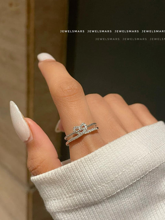 Heart on the Loop Ring