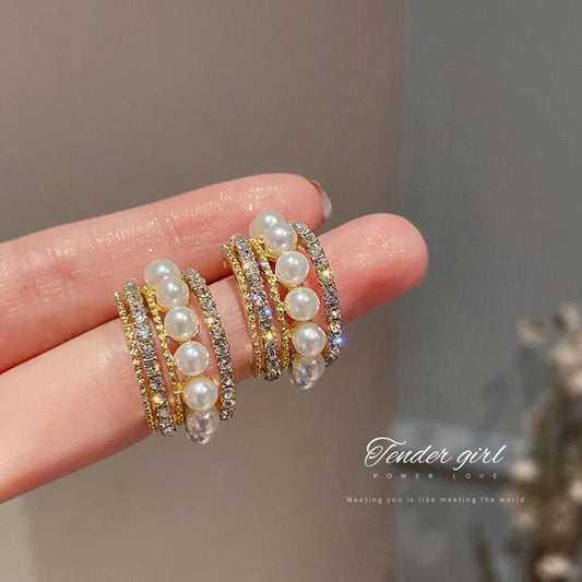 Glam Hoop earrings