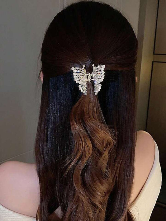 Elegant Butterfly Claw Clip