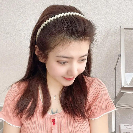 Brown & white Hairbands Combo