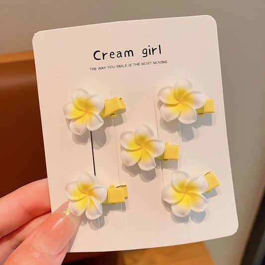 Pack of 5 cute Floral Hairpins