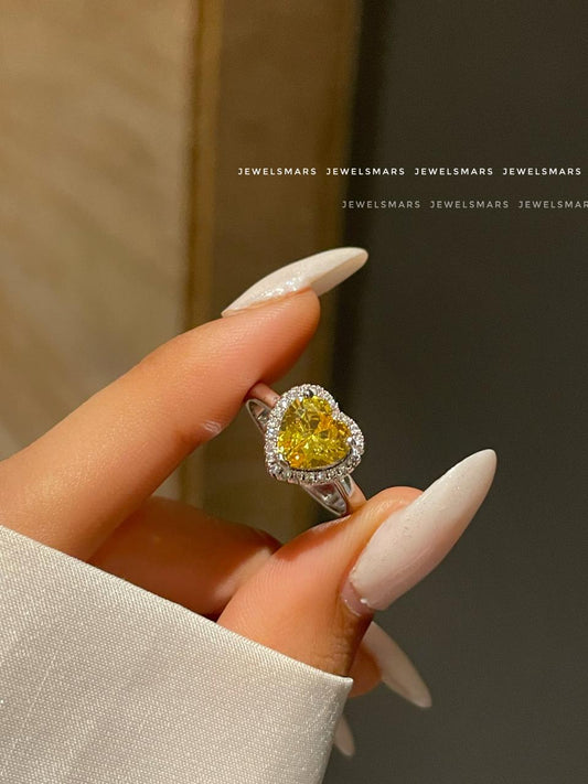Sunshine Heart Ring
