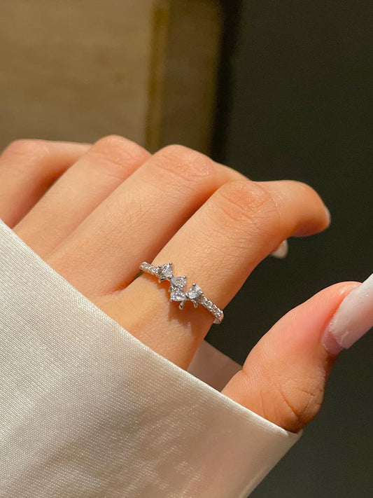 Twin Bow Ring