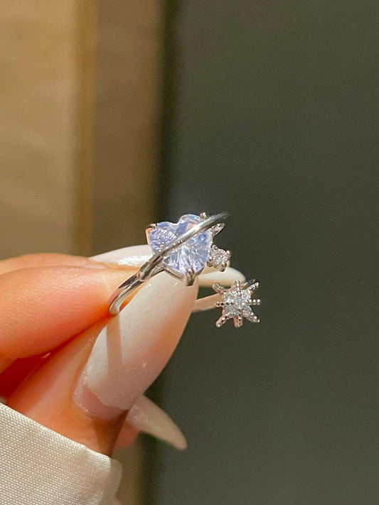 Fairy Core Heart Ring