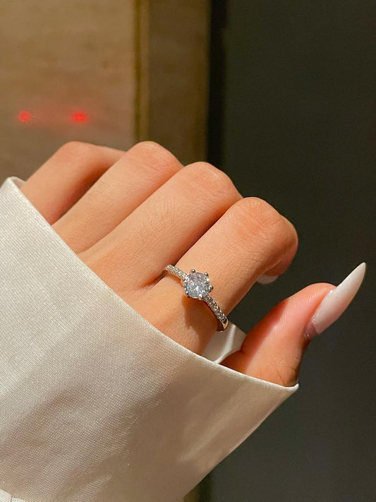 Emily in Dreams Solitaire Ring