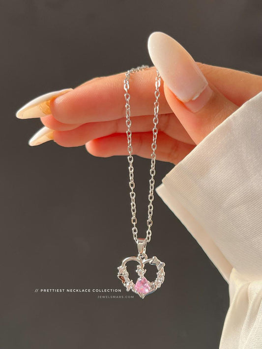 Dreamy Garden Necklace- silver