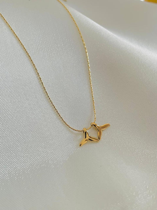 Mini Mermaid Necklace [18k Gold Plated]
