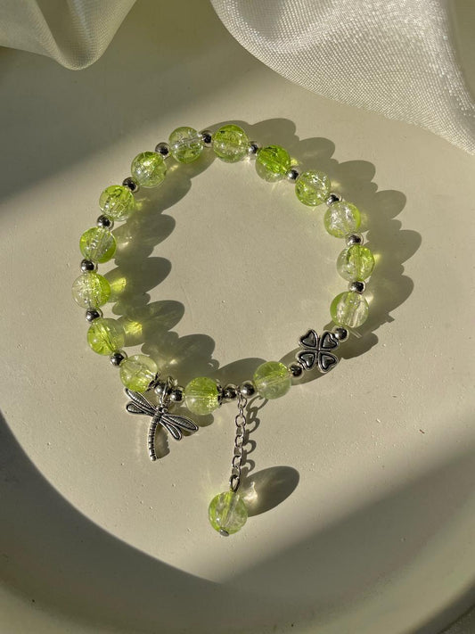 Dragonfly Dreamy Bracelet- green