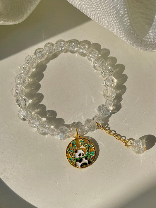 Cute Panda Dreamy Bracelet- white