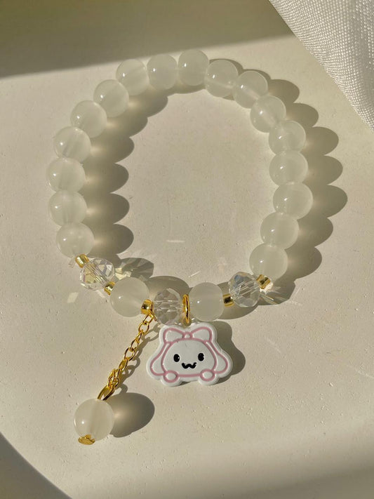 Cutie Bracelet- white