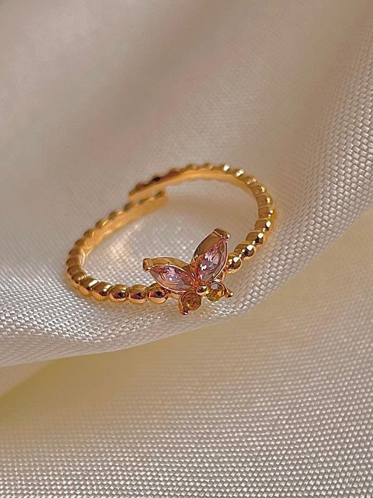 Butterfly Era Ring- pink