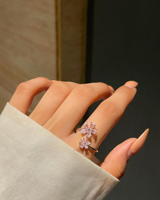 Spring time Ring- pink