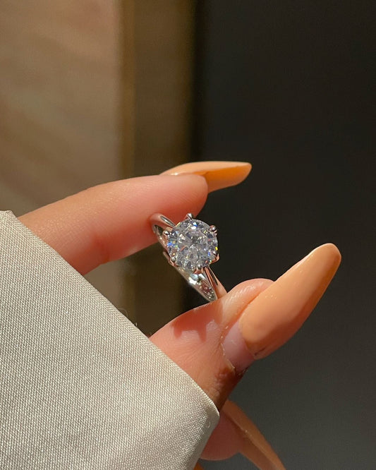 Marie Solitaire Ring