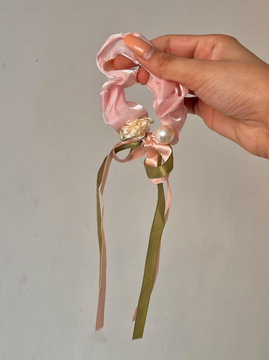 Dreamy Floral Bow Hairties