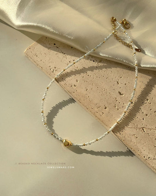 Moana Beaded Princess Necklace- stainless steel