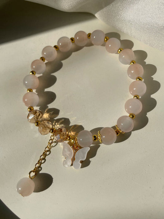 Soft Butterfly Bracelet- browns