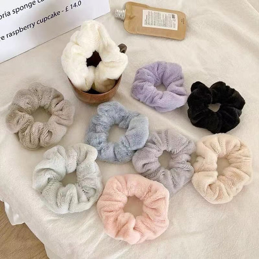 Cute Fur Scrunchies