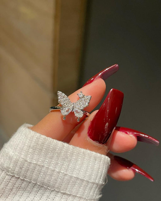 Flutter Butterfly Ring