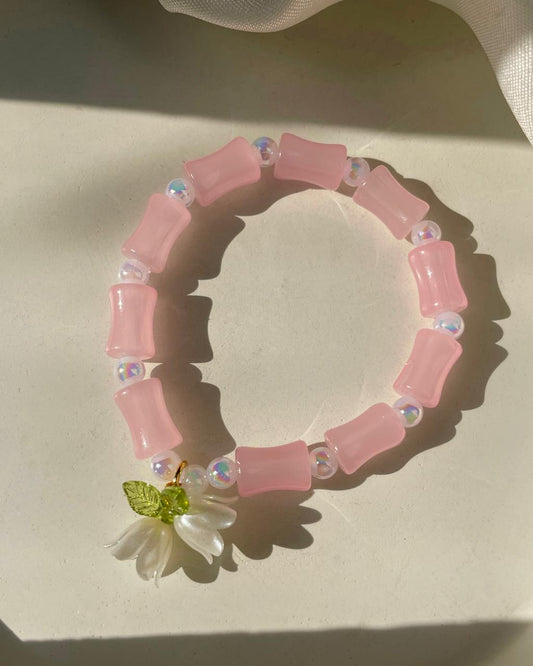 Tinker Bell Bracelet- soft pink