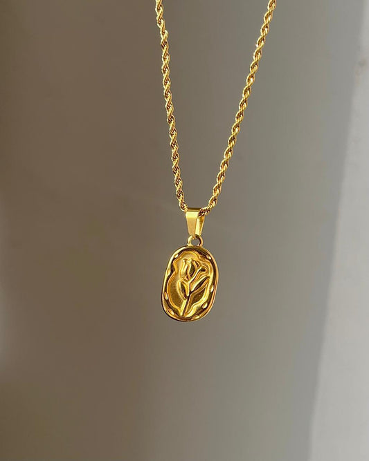 My Flower Necklace [Stainless steel]