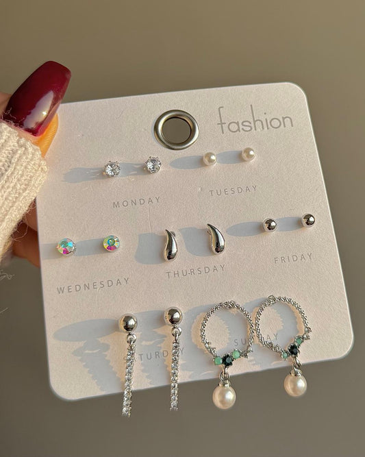 Nirvana Earrings Combo