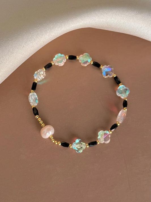 Black Clover Stretchable Bracelet