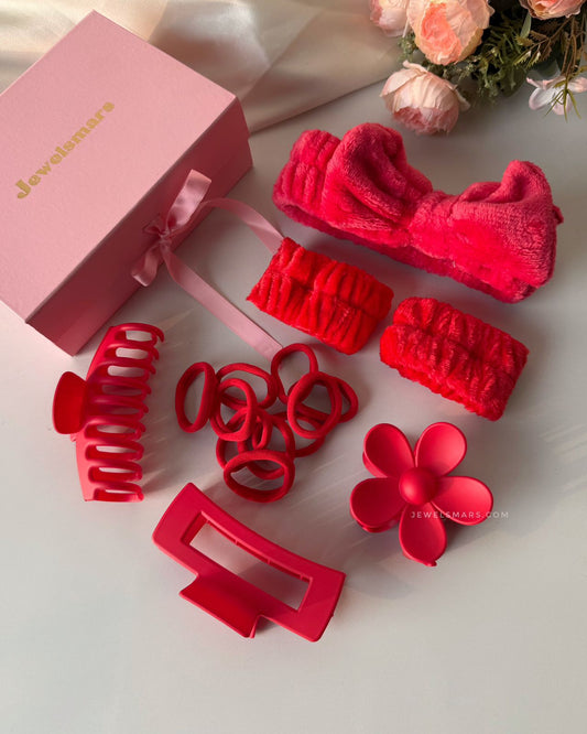Pamper Gift Hamper- red