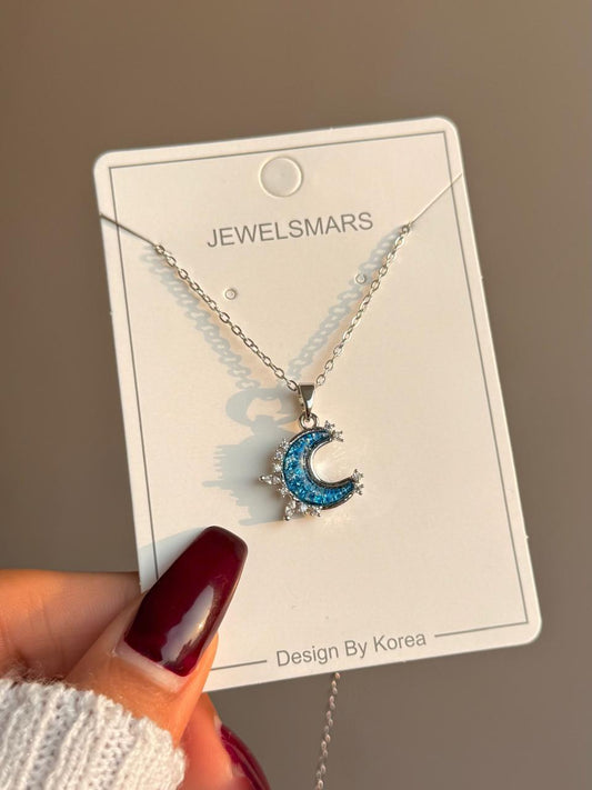 Blue Moon Necklace