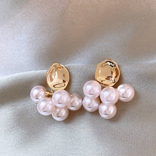 Statement Pearl Drop Earrings