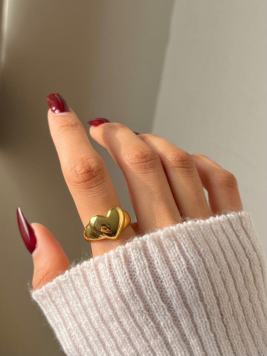Bold Heart Ring