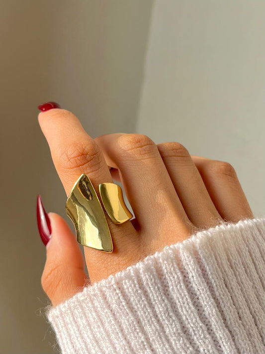 Bold and Ice Statement Ring